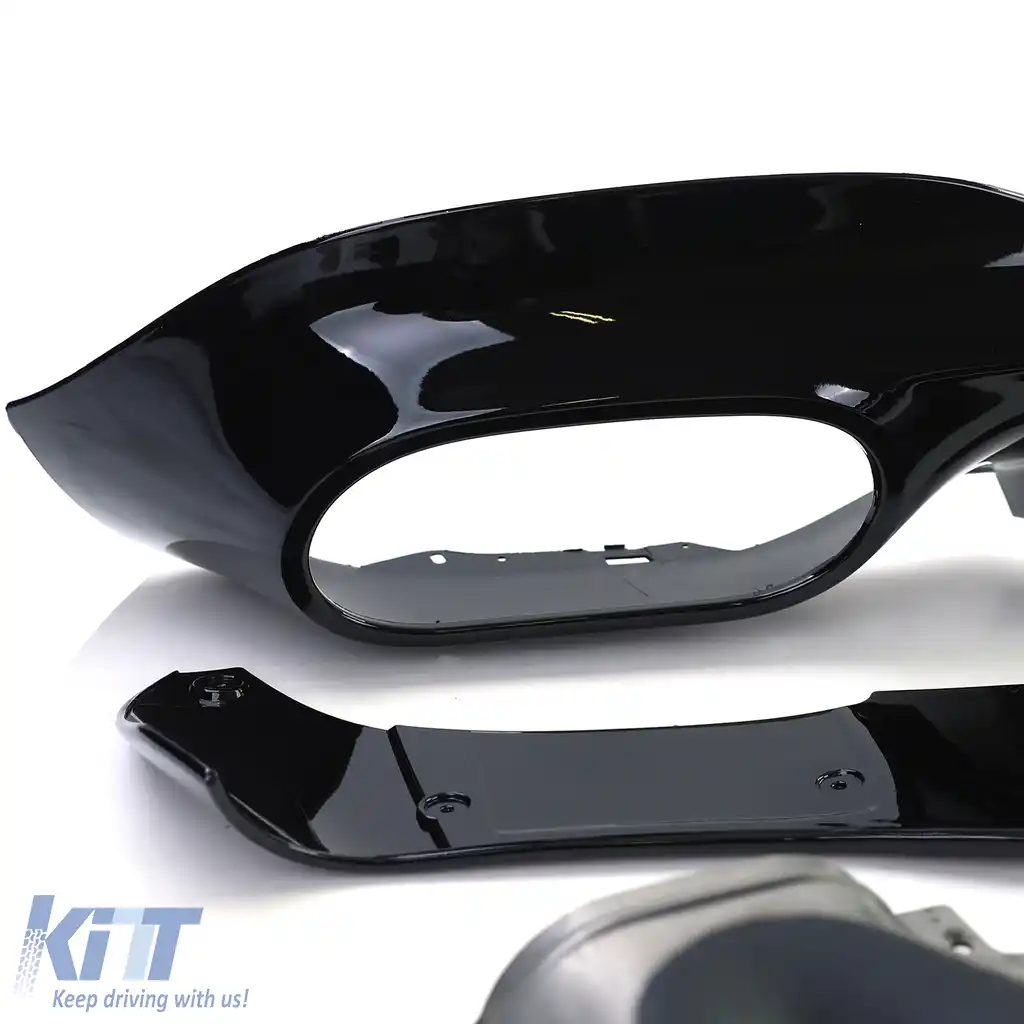 Difuzor sportiv spate cu tevi de eșapament negre, potrivit pentru Mercedes CLA C118 X118-image-6201478