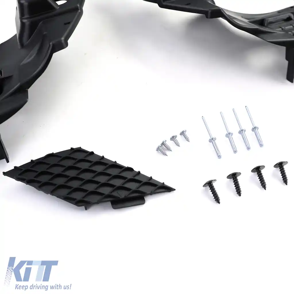 Difuzor sportiv spate cu tevi de evacuare negre, potrivit pentru Mercedes GLE W166 15-18-image-6257225