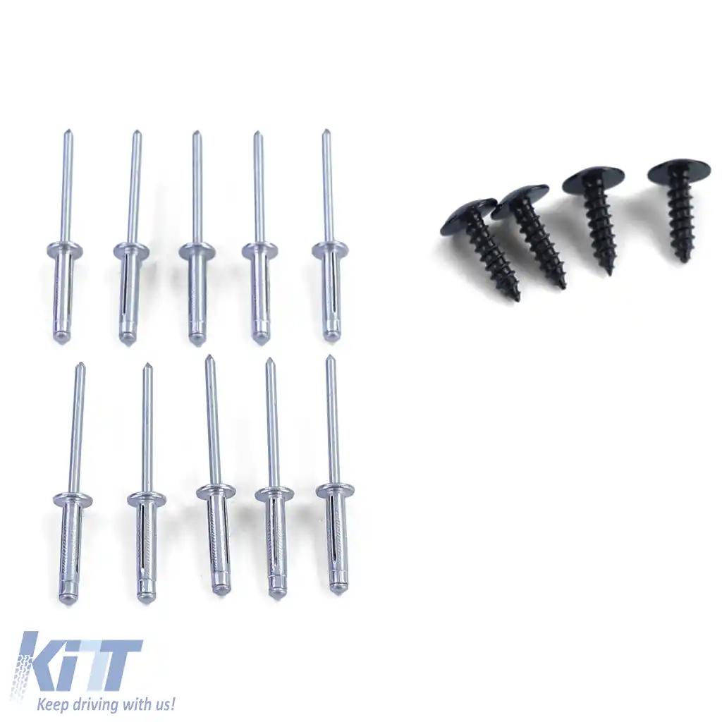 Difuzor sportiv spate cu tevi de evacuare negre, potrivit pentru Mercedes CLA C117 13-19-image-6257699