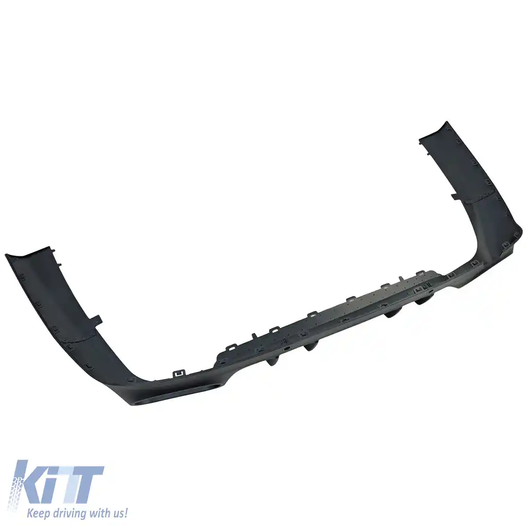 Difuzor sportiv spate + tevi de evacuare negre, potrivit pentru Mercedes CLS C257 2018-2023-image-6208387