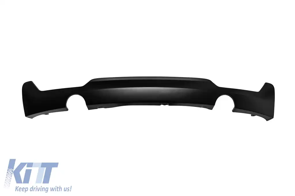 Difuzor tip 435 potrivit pentru bara de protecție M technik din spate pe BMW Seria 4 F32 coupe, F33 cabrio, F36 gran coupe după 2013 -o---o-