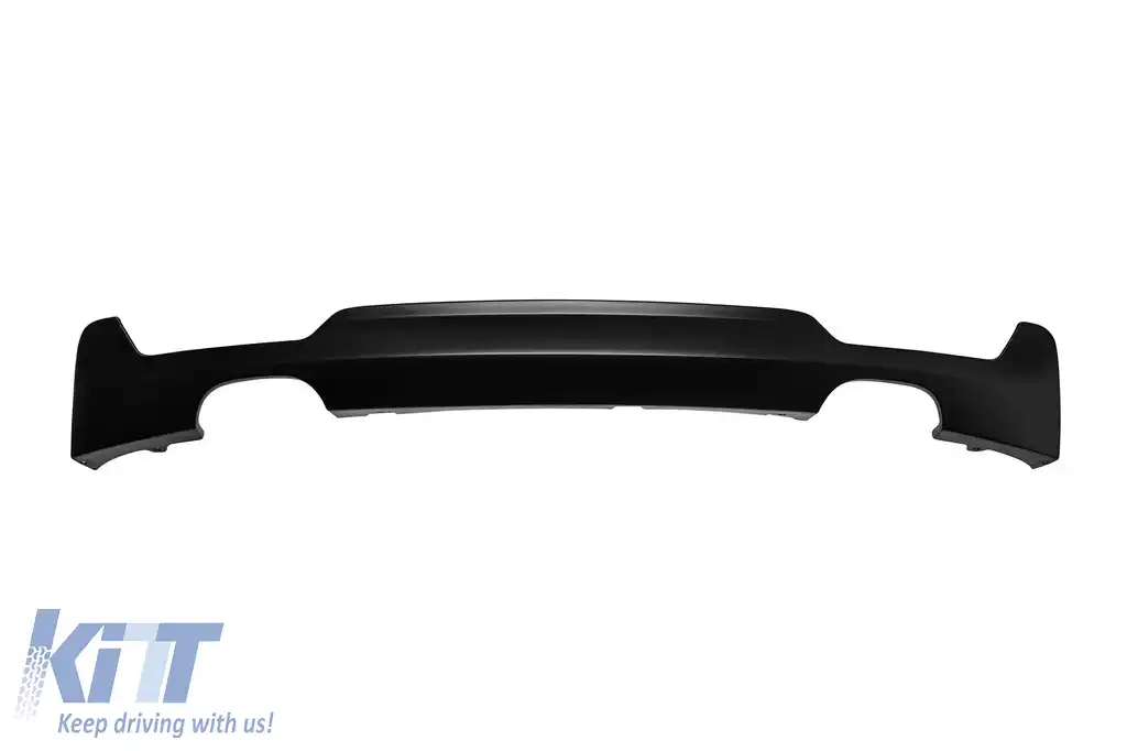 Difuzor tip 440 potrivit pentru bara de protecție M technik din spate pe BMW Seria 4 F32 coupe, F33 cabrio, F36 gran coupe după 2013 -oo--оо-