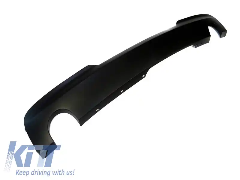 Difuzor tip 535 potrivit pentru bara de protecție M Technik spate pe BMW Seria 5 F10 sedan, F11 break 2010-2017 -o---o-