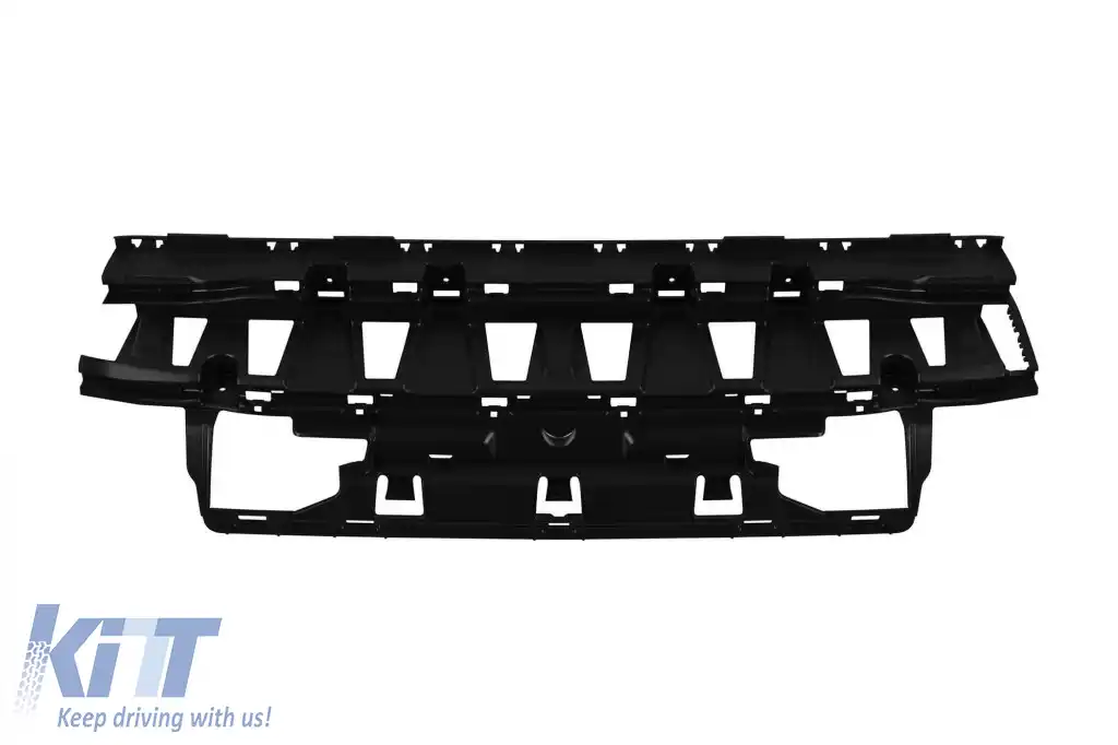 Difuzor tip A Design potrivit pentru bara de protecție din spate A Design line a Mercedes C-Class W205 2014-2020 -oo--oo-, lac negru-image-6265550