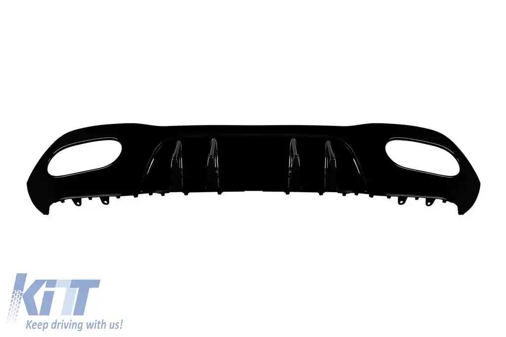 Difuzor tip A45 potrivit pentru bara A Design pe Mercedes A-Class W177 hatchback după 2018 -oo--oo--image-6157266