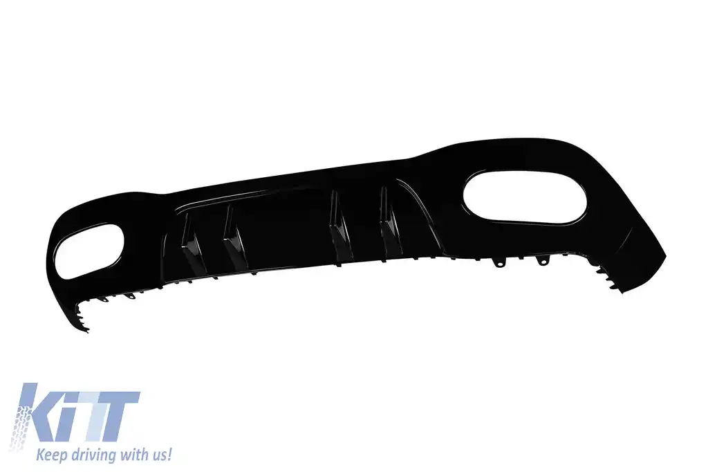 Difuzor tip A45 potrivit pentru bara A Design pe Mercedes A-Class W177 hatchback după 2018 -oo--oo--image-6157268
