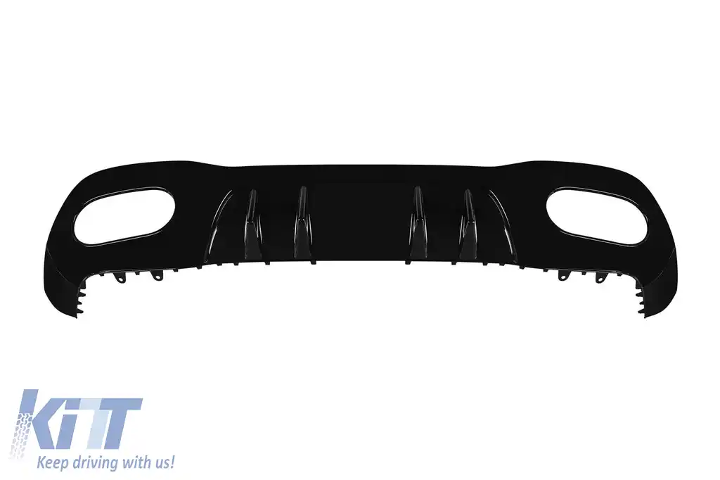 Difuzor tip A45 potrivit pentru bara A Design pe Mercedes A-Class W177 hatchback după 2018 -oo--oo--image-6157269