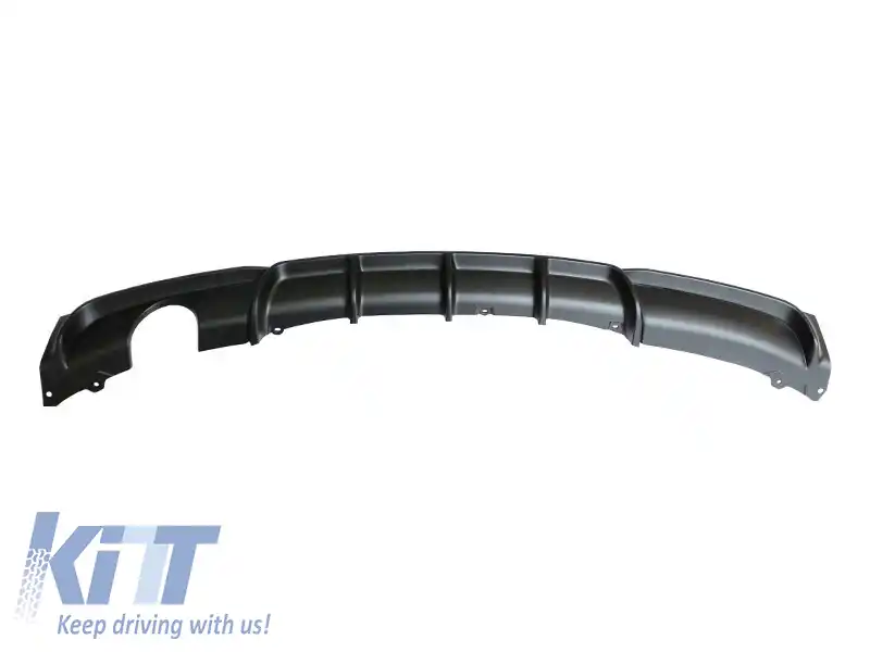 Difuzor tip M Performance Design Design potrivit pentru bara spate M technik pe BMW Seria 3 F30 sedan, F31 break 2011-2019 -o----