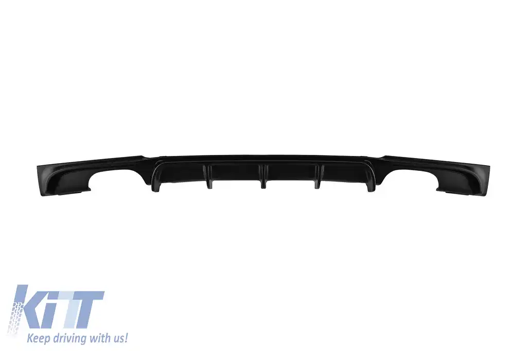 Difuzor tip M Performance Design Design potrivit pentru bara spate M technik pe BMW Seria 3 F30 sedan, F31 break 2011-2019 -oo--oo-
