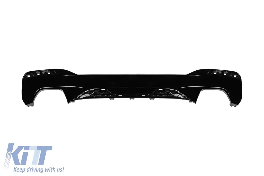 Difuzor tip M Performance Design Design potrivit pentru bara spate M Technik pe BMW Seria 5 G30 sedan, G31 break după 2017 -oo-oo-