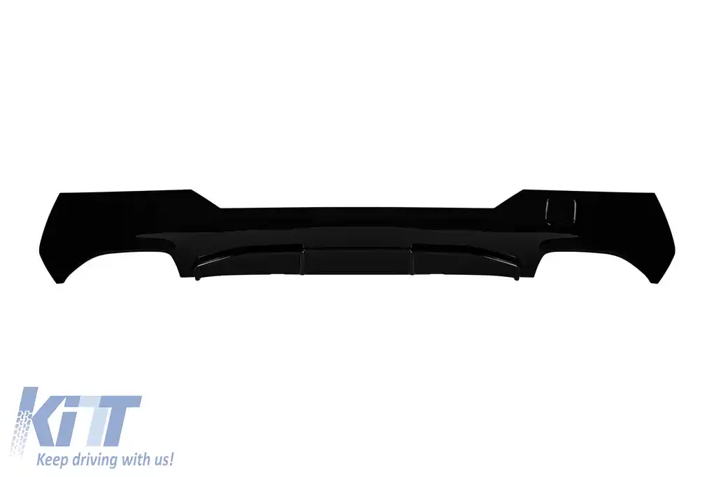 Difuzor tip M Performance Design Design competition potrivit pentru bara spate M la BMW Seria 4 G22 coupe, G23 cabrio după 2020 -oo--oo-, lac negru
