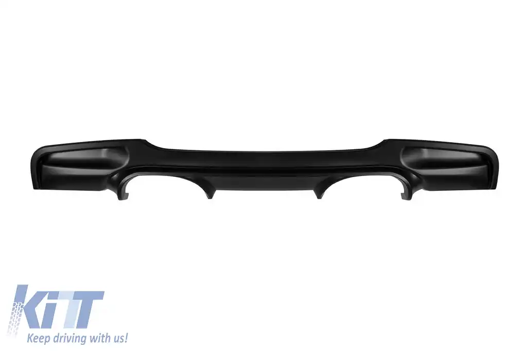 Difuzor tip M3 potrivit pentru bara spate M technik pe BMW Seria 3 E90 sedan, E91 break 2004-2011 -oo--oo-