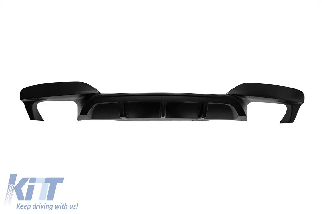 Difuzor tip M6 potrivit pentru bara de protecție M technik din spate pe BMW Seria 6 F06 Gran Coupe, F12 Cabriolet, F13 Coupe 2012-2017 -oo--оо-