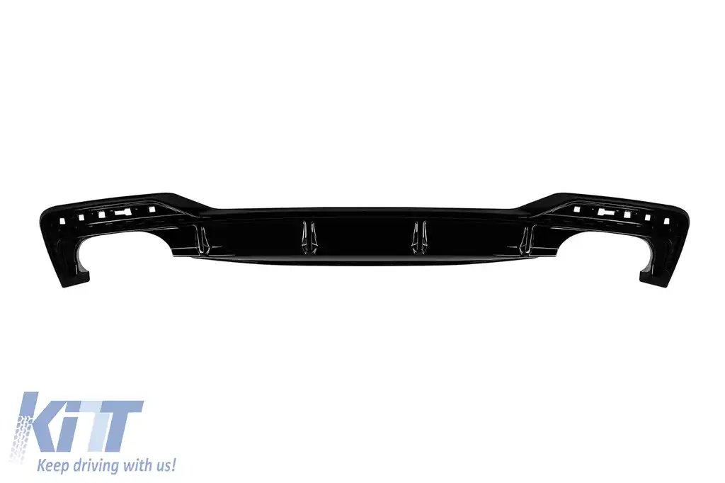 Difuzor tip S5 potrivit pentru bara S-line din spate a Audi A5 Sportback, Coupe, Cabrio după 2021 -oo--oo-