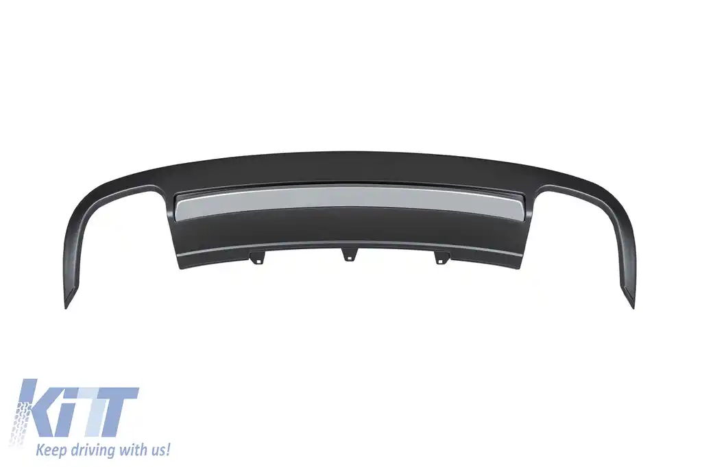 Difuzor tip S5 potrivit pentru bara spate standard a Audi A5 Sportback 4 uși 2009-2011 -oo--oo-