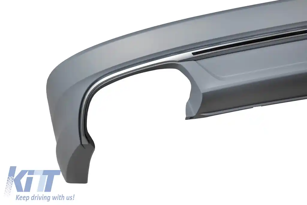 Difuzor tip S8 cu țevi de eșapament potrivit pentru bara din spate a Audi A8 2015-2017 -oo--oo--image-6148419