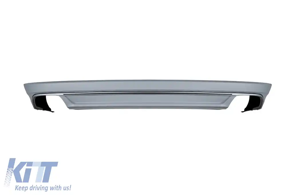 Difuzor tip S8 potrivit pentru bara spate a Audi A8 2015-2017 -oo--oo-