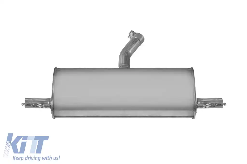 Difuzor tip X3M cu capete cromate potrivit pentru bara spate M Technik pe BMW X3 F25 2014-2017 -oo--oo--image-6132236