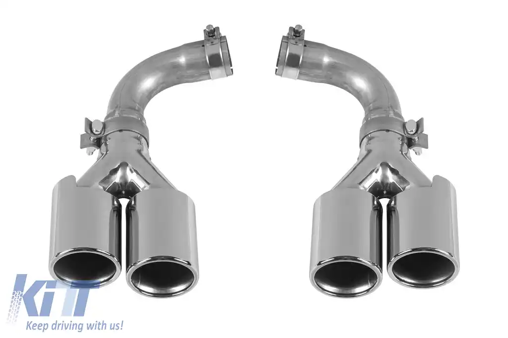 Difuzor tip X3M cu capete cromate potrivit pentru bara spate M Technik pe BMW X3 F25 2014-2017 -oo--oo--image-6132237