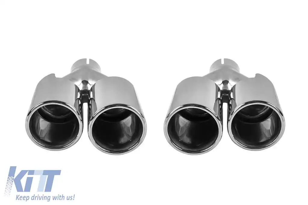 Difuzor tip X3M cu capete cromate potrivit pentru bara spate M Technik pe BMW X3 F25 2014-2017 -oo--oo--image-6132239