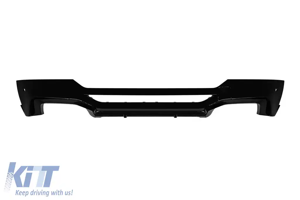 Difuzor tip X4M cu capete negre potrivit pentru bara M din spate a BMW X4 G02 după 2018 -oo--oo--image-6148652