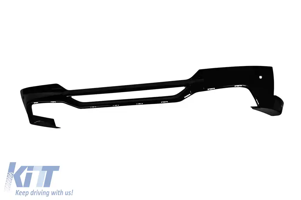 Difuzor tip X4M cu capete negre potrivit pentru bara M din spate a BMW X4 G02 după 2018 -oo--oo--image-6148656