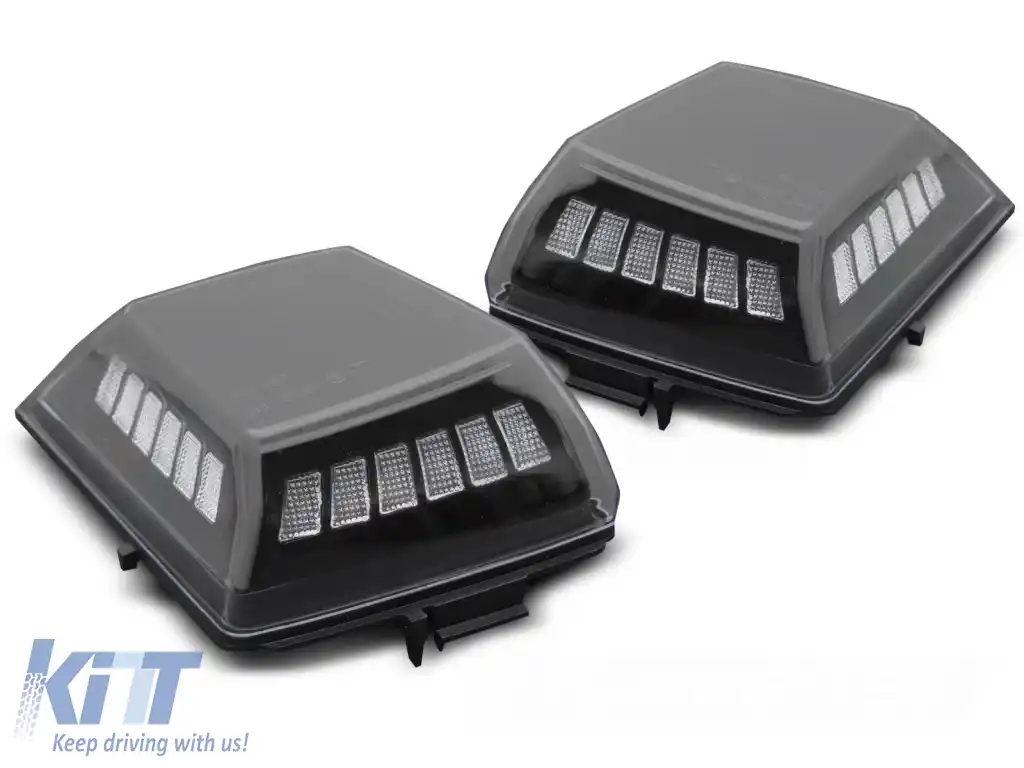 DIRECTIE LED FRONTAL NEGRU SEQ potrivit pentru MERCEDES G-KLASA W464 18-