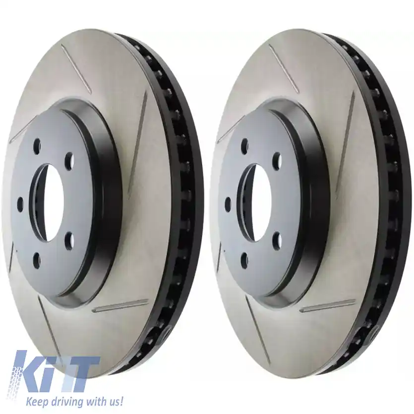 Discuri de frână StopTech HC pentru axa din față 316mm perforate, potrivite pentru Ford Mustang V6 GT 05-14