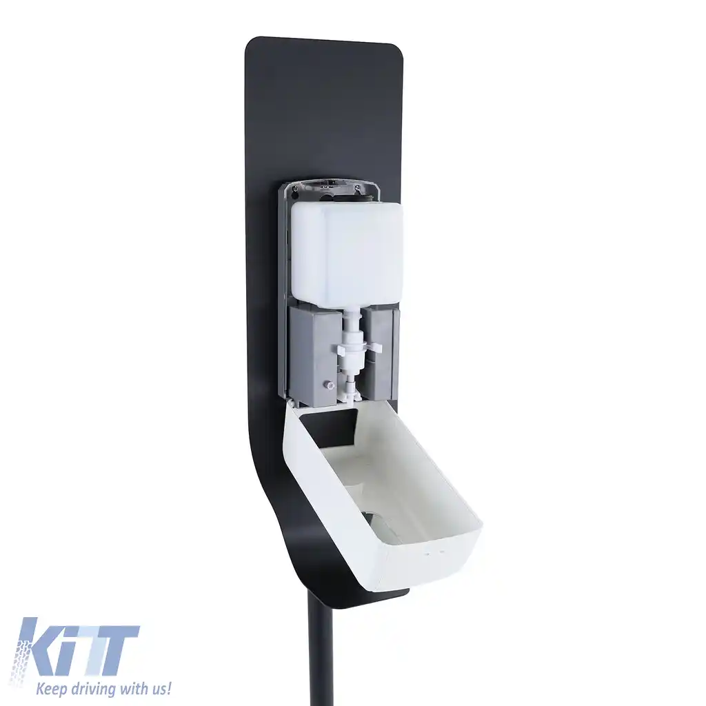 Dispenser automat de dezinfectant de 1000ml fără contact cu senzor automat inclus. Suport inclus.-image-6192158