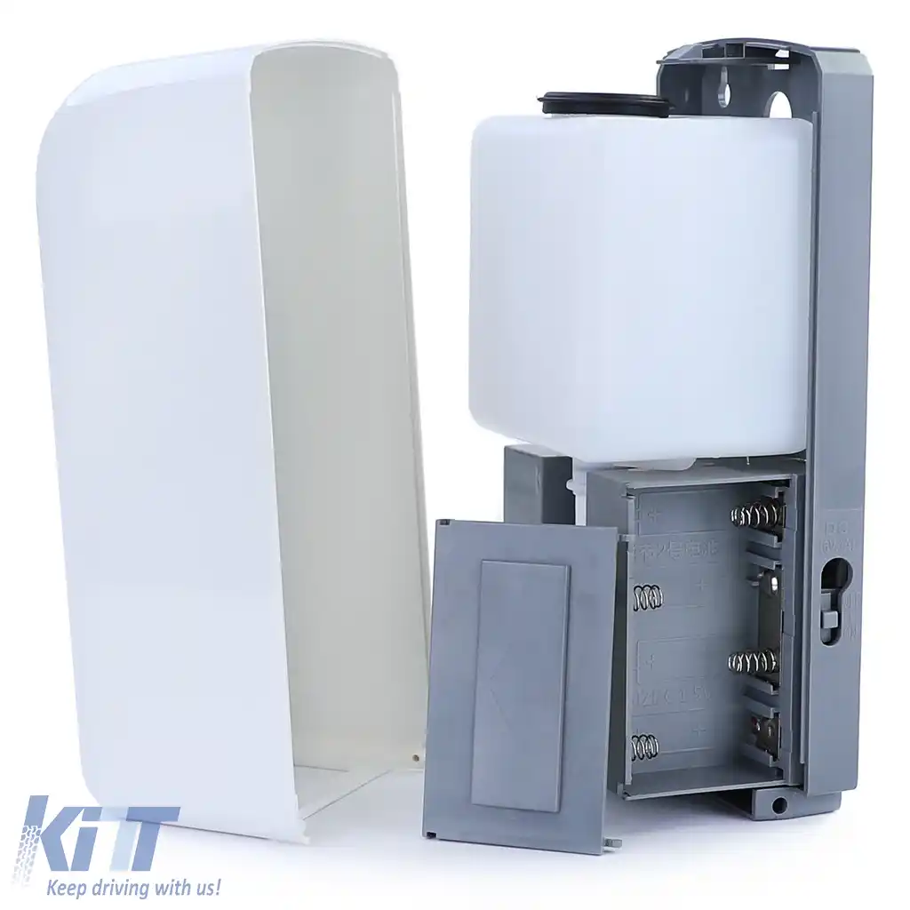 Dispenser automat de dezinfectant de 1000ml fără contact cu senzor automat inclus. Suport inclus.-image-6192161