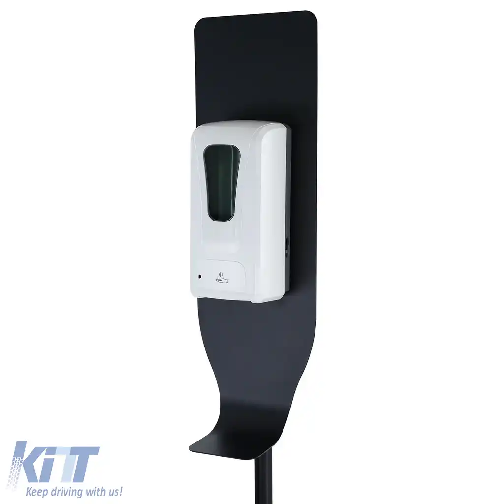 Dispenser automat de dezinfectant de 1000ml fără contact cu senzor automat inclus. Suport inclus.-image-6192163