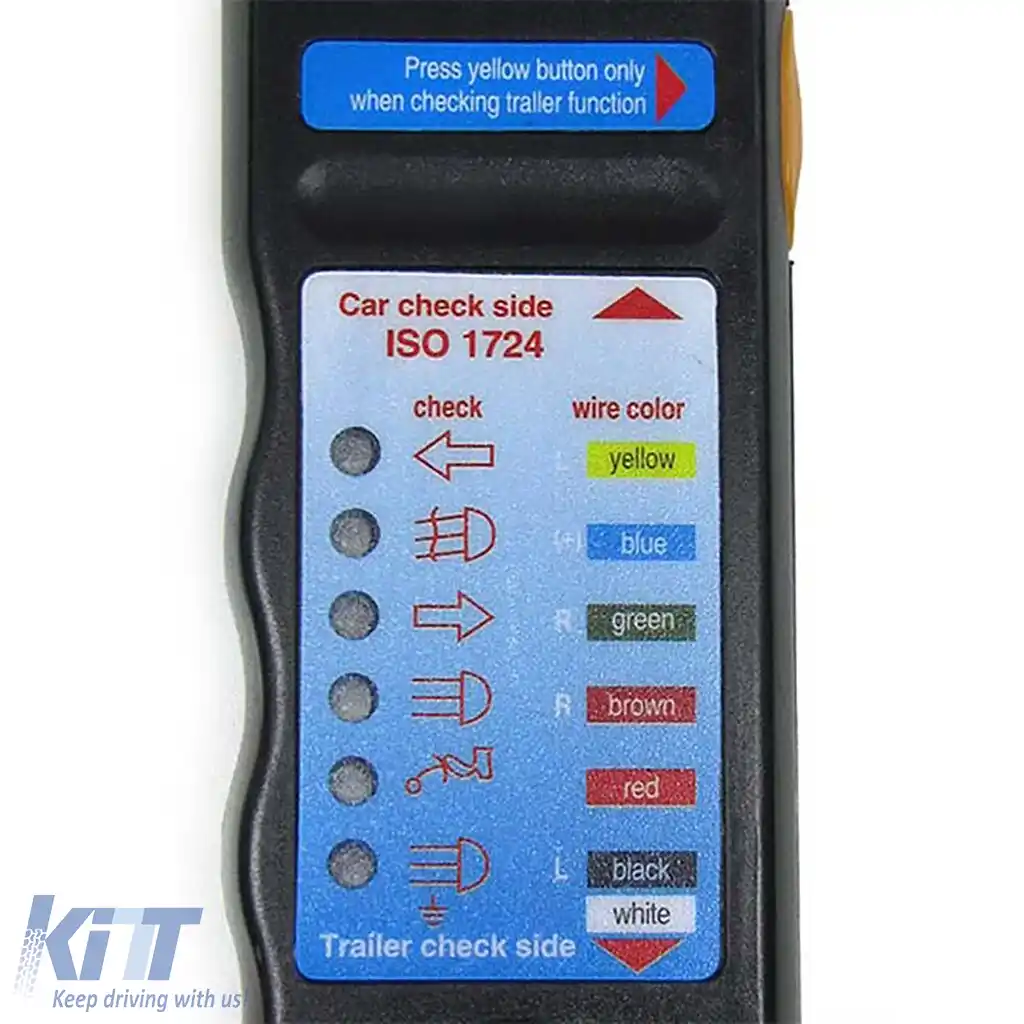 Dispozitiv de testare a iluminatului pentru remorci, tester pentru remorci, dispozitiv de testare pentru remorci cu 7 pini-image-6209483