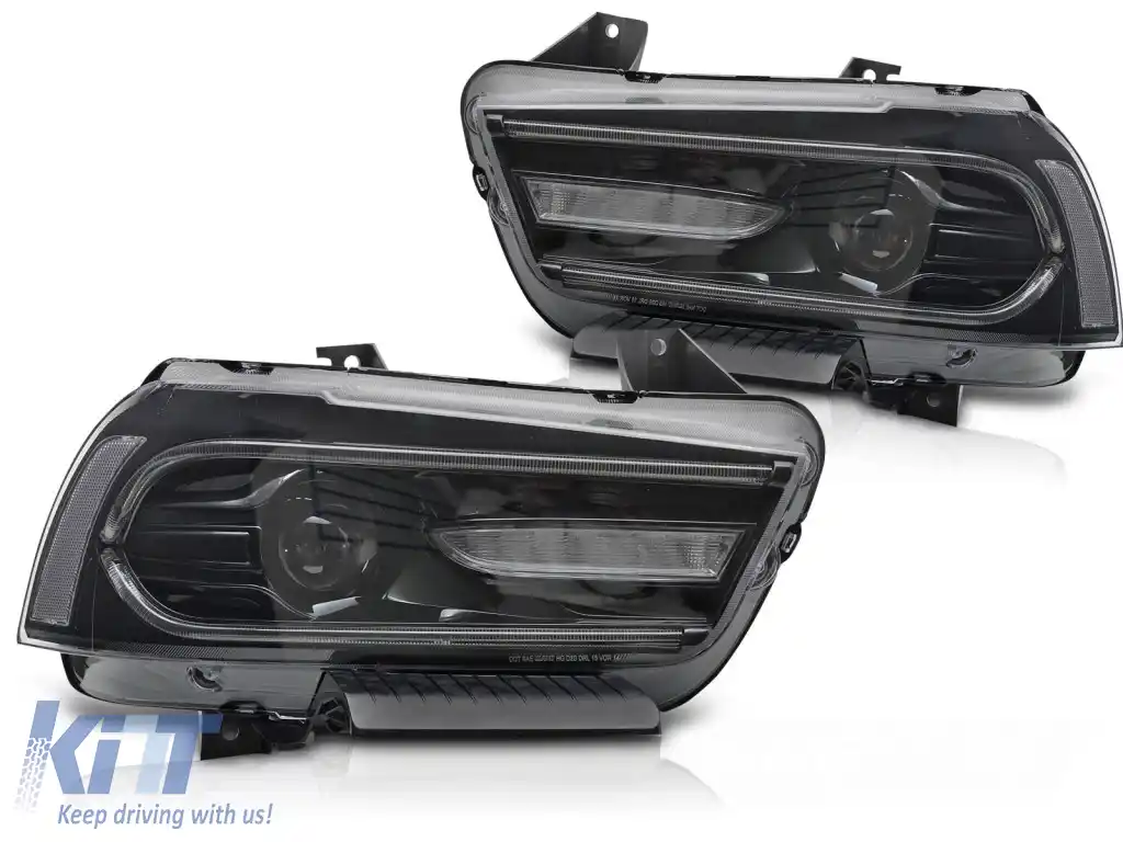 DODGE CHARGER LX II 11-15 LED NEGRU