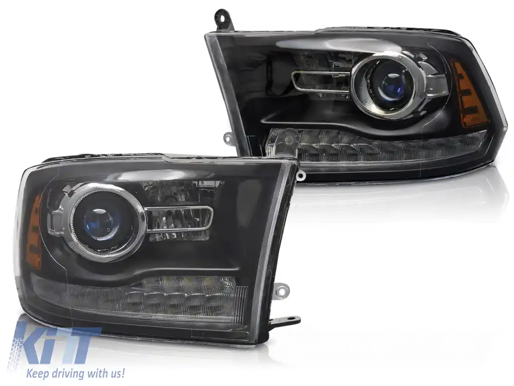 DODGE RAM 09-18 NEGRU