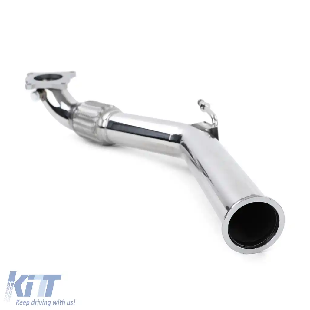 Downpipe din oțel inoxidabil pentru motorsport, potrivit pentru Audi A3 TT VW Golf 5 6 Jetta Scirocco Tiguan-image-6277353