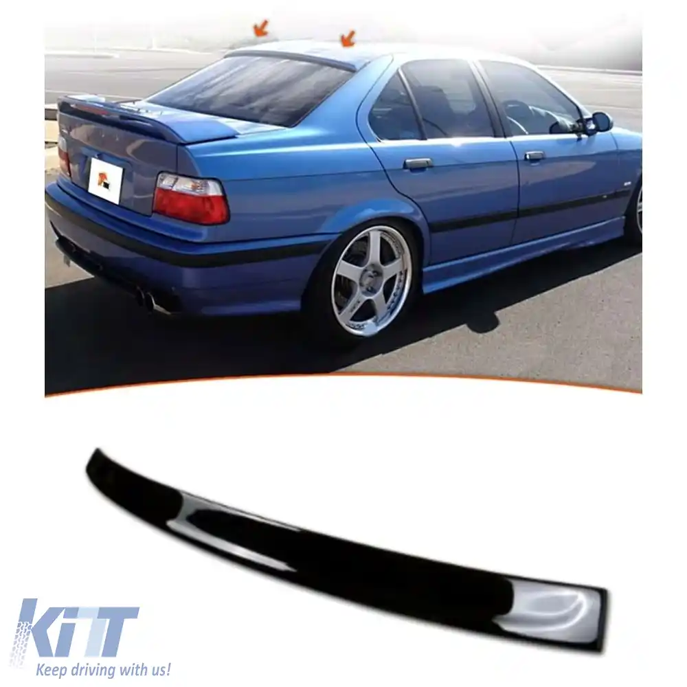 image-26-E36 Cam Acoperiș Spate Piano Negru ABS / 1995 - 2003 (4 Uși)
