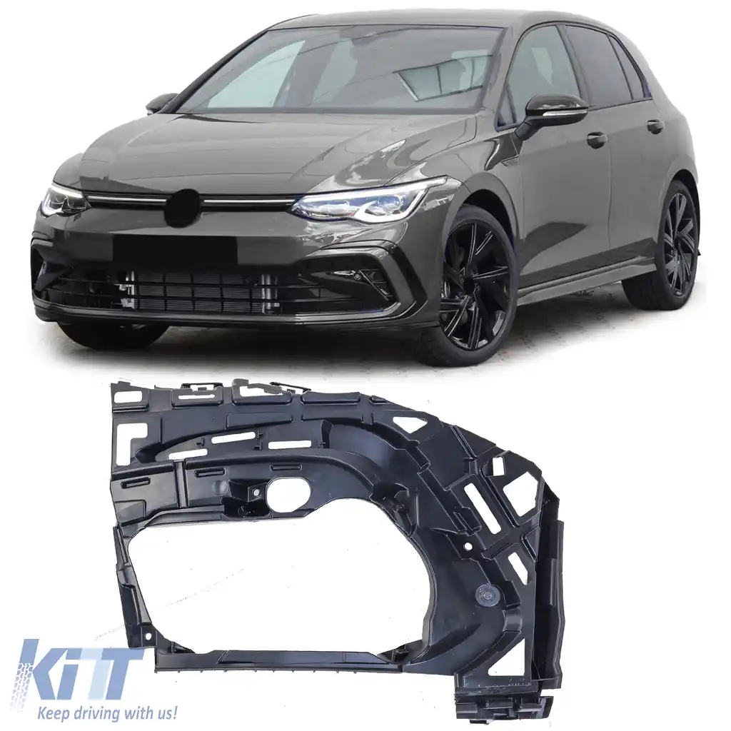 Element de suport pentru prinderea bumper-ului stâng pentru VW Golf 8 GTI GTD R-Line 19-24