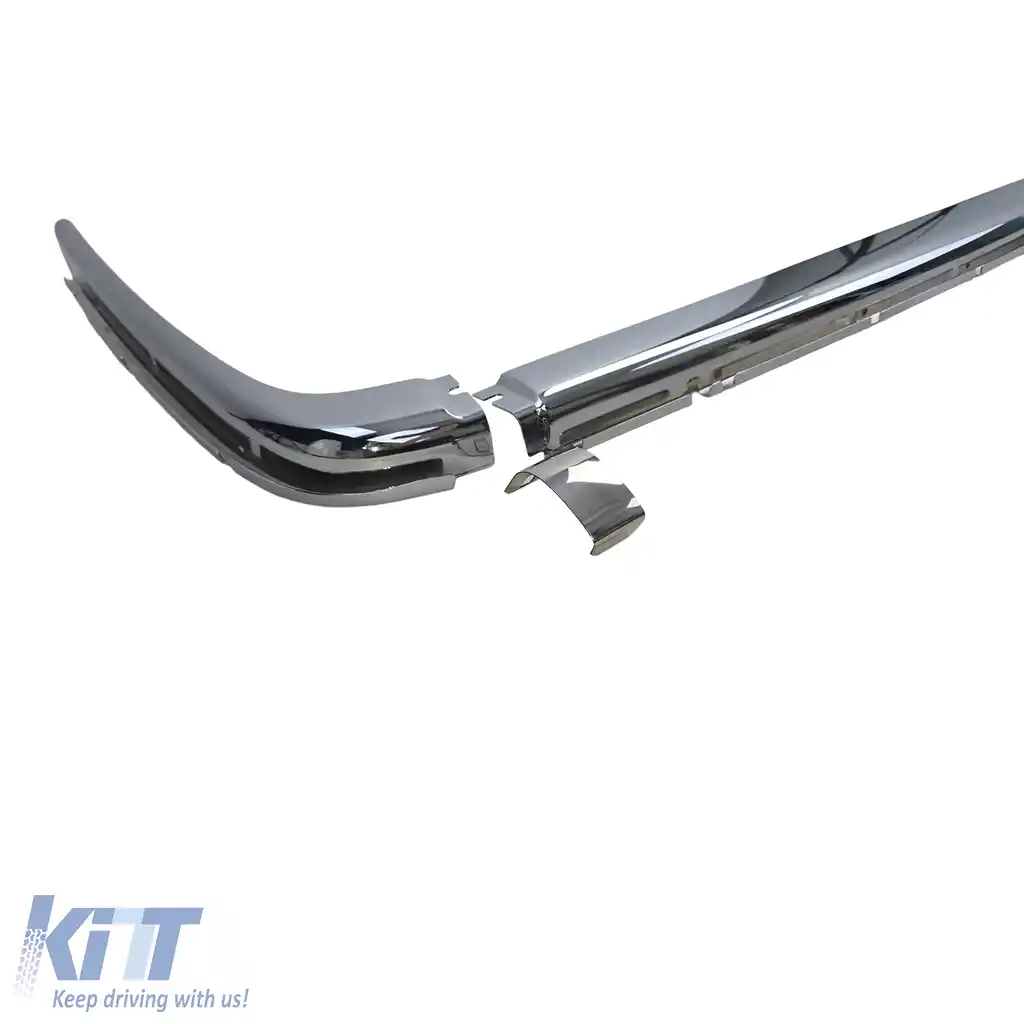 Elemente cromate EU bara spate 1.8mm 5-piese potrivit pentru Mercedes SL R107 71-89-image-6203326