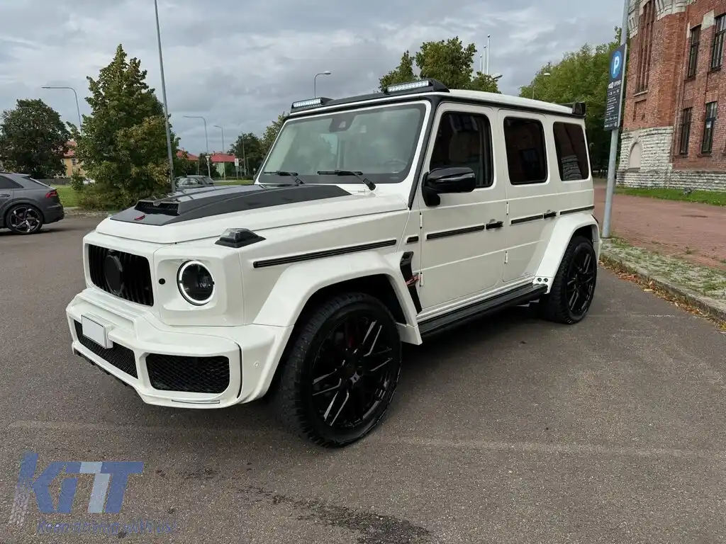 Eleron Frontal compatibil cu Mercedes G-Class W463 (2018-2022) Carbon-image-6107953