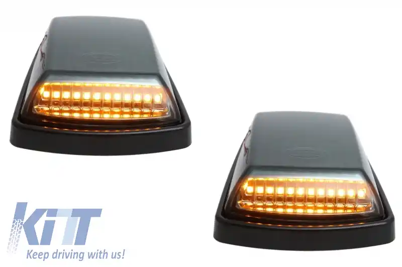 Eleron Frontal cu Lampi Semnalizare LED compatibil cu Mercedes G-Class W463 (1989-2017) 6X6 Look-image-6046842