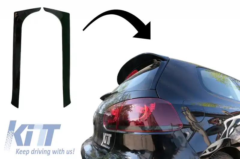 Eleron Luneta compatibil cu VW Golf 6 (2008-2012) Piano Black