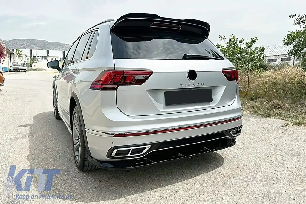 Eleron Luneta compatibil cu VW Tiguan II Mk2 R/R Line Facelift (2020-2024) Negru-image-6113759