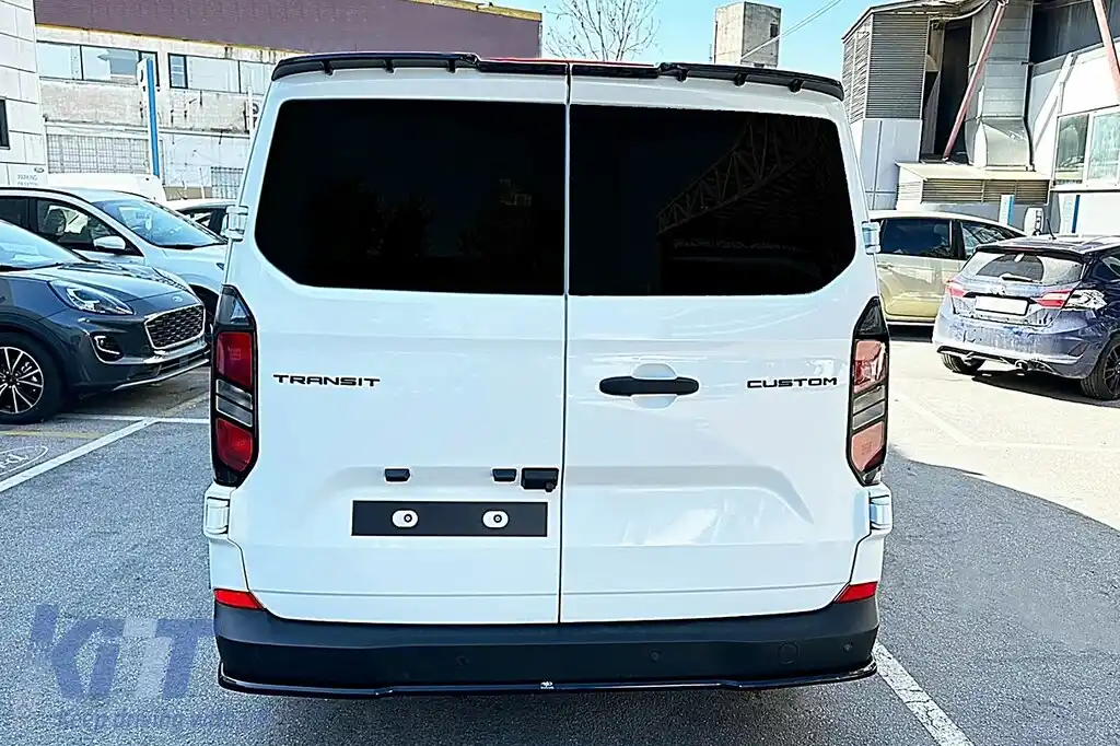 Eleron Luneta compatibil cu VW Transporter T7 (2022-Up) / Ford Transit Custom (2023-) Barn Doors-image-6113882