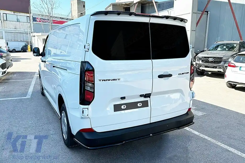 Eleron Luneta compatibil cu VW Transporter T7 (2022-Up) / Ford Transit Custom (2023-) Barn Doors-image-6113883