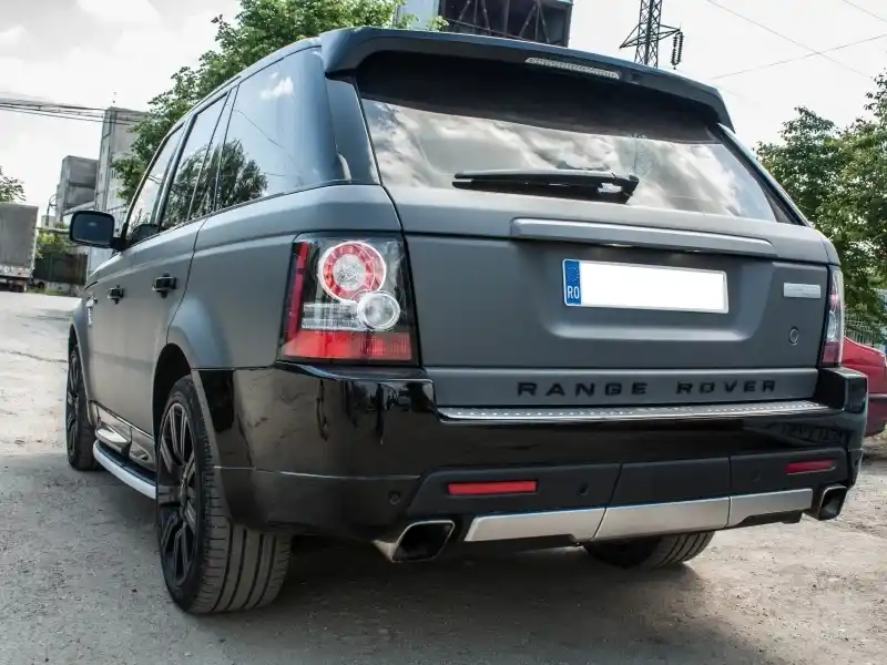 Eleron Luneta cu Protectie Bara Spate compatibil cu Range Rover Sport Facelift L320 2010-2013 Aubiography Design-image-6042026