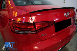 Eleron Portbagaj compatibil cu Audi A4 B9 (2016-Up) Negru Lucios-image-6074676
