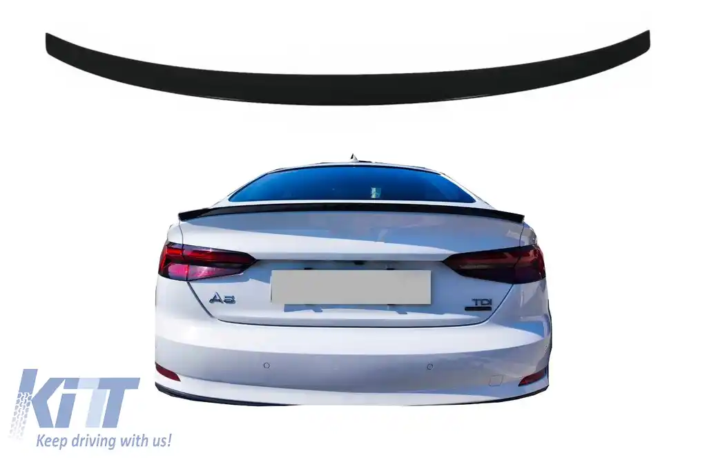 Eleron Portbagaj compatibil cu Audi A5 F5 Sportback (2017-) Negru Lucios