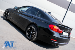 Eleron Portbagaj compatibil cu BMW 4 Series Gran Coupe F36 (2014-up) M4 CSL Design Negru Lucios-image-6071192