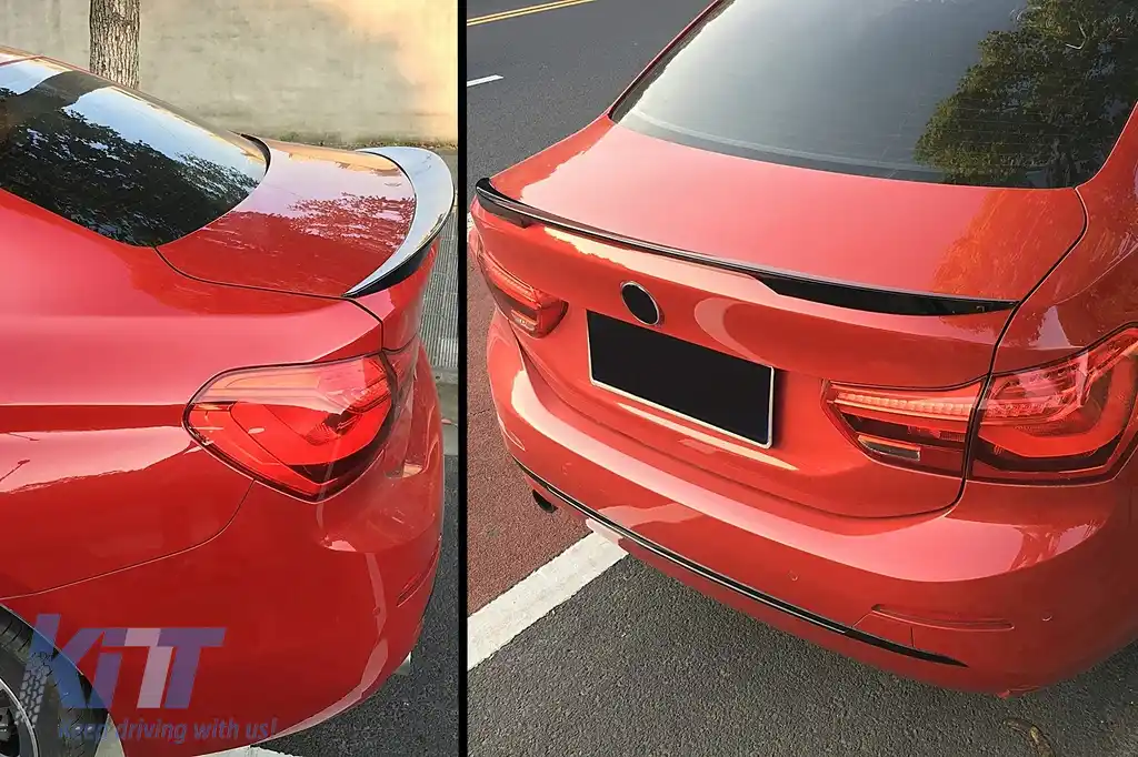 Eleron Portbagaj compatibil cu BMW Seria 1 F52 Sedan (2017-2023) Negru Lucios-image-6114294