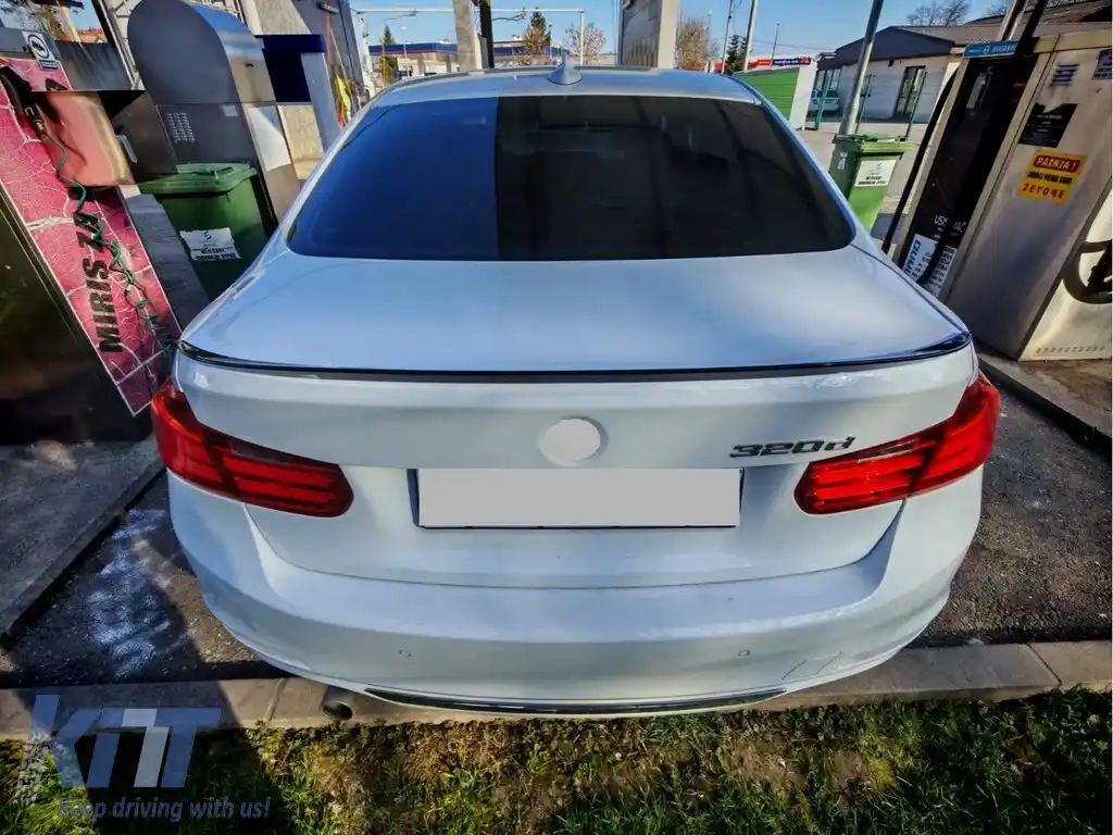 Eleron Portbagaj compatibil cu BMW Seria 3 F30 (2011-up) M3 Design Negru Mat-image-6164858